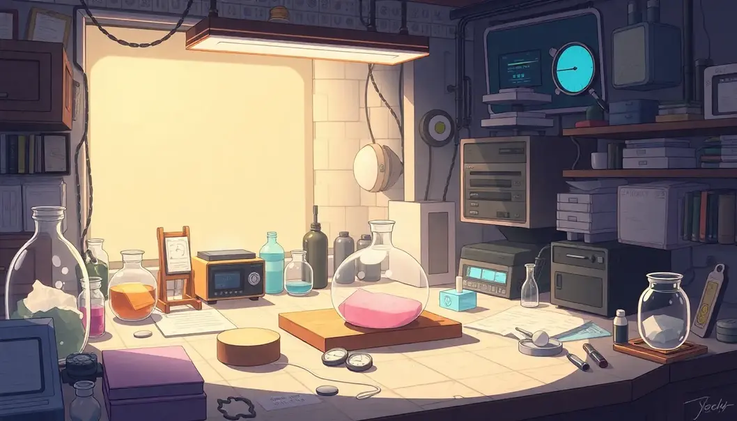 Transforming metals with alchemical experiments at home, inspired by Fullmetal Alchemist.