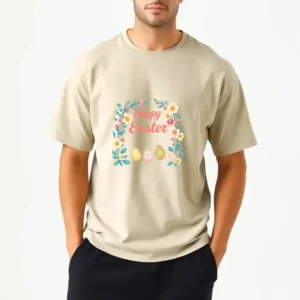 Colorful Easter Egg Garland For Wall T-Shirt