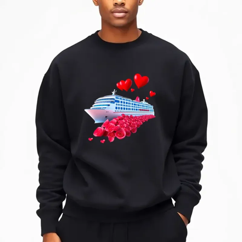 Custom Love Poem Print For Valentines Gift Sweatshirt